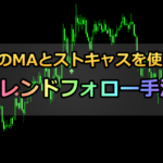 3本のMAのパーフェクトオーダーとストキャスを組み合わせて使うバイナリー手法