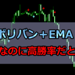 ボリバンとEMAを組み合わせた高勝率バイナリー手法!