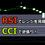 CCIをRSIでフィルタリングしてレンジ逆張りを仕掛ける手法